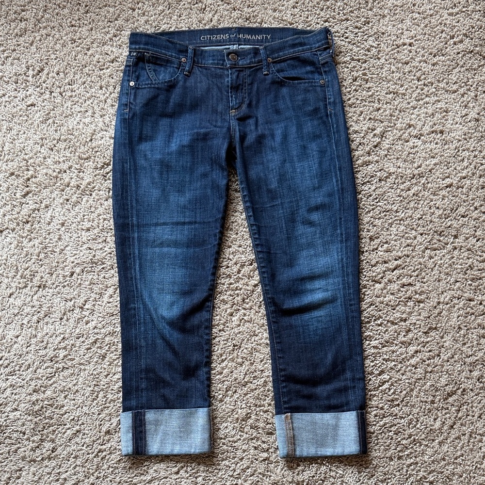 Citizens of Humanity Dani Cropped Straight Leg Jeans